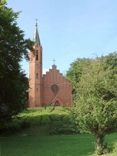Die Sassnitzer Kirche auf dem Kirchberg