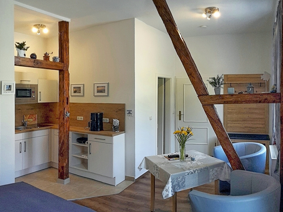 Appartement 5 - Wohnbereich / Küche